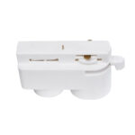 Globostar 2L-EUROTRACK 60856 Αντάπτορας Κρέμασης Φωτιστικού - Μονοφασικός 2 Καλωδίων για όλες τις Ράγες EUROTRACK AC 220-240V IP20 Μ7 x Π3 x Υ4cm - EUROTRACK® System 1L+1N - Θερμοπλαστικό - Λευκό - 5 Χρόνια Εγγύηση - Image 4