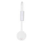 GLOBOSTAR® GOOSE 60876 Μοντέρνο Φωτιστικό Τοίχου - Απλίκα Ξενοδοχείου Reading Light LED 3W 300lm 36° AC 220-240V IP20 Φυσικό Λευκό 4500K - CREE XPE Chip & TÜV SÜD Driver - Λευκό Ματ - Μ6.5 x Π15 x Υ24.5cm - 3 Χρόνια Εγγύηση - Image 4