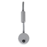 GLOBOSTAR® GOOSE 60877 Μοντέρνο Φωτιστικό Τοίχου - Απλίκα Ξενοδοχείου Reading Light LED 3W 300lm 36° AC 220-240V IP20 Φυσικό Λευκό 4500K - CREE XPE Chip & TÜV SÜD Driver - Γκρι Ανθρακί Ματ - Μ6.5 x Π15 x Υ24.5cm - 3 Χρόνια Εγγύηση - Image 5