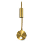 GLOBOSTAR® GOOSE 60880 Μοντέρνο Φωτιστικό Τοίχου - Απλίκα Ξενοδοχείου Reading Light LED 3W 300lm 36° AC 220-240V IP20 Φυσικό Λευκό 4500K - CREE XPE Chip & TÜV SÜD Driver - Σατινέ Χρυσό Βούρτσας - Μ6.5 x Π15 x Υ24.5cm - 3 Χρόνια Εγγύηση - Image 5