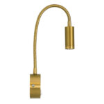 GLOBOSTAR® GOOSE 60880 Μοντέρνο Φωτιστικό Τοίχου - Απλίκα Ξενοδοχείου Reading Light LED 3W 300lm 36° AC 220-240V IP20 Φυσικό Λευκό 4500K - CREE XPE Chip & TÜV SÜD Driver - Σατινέ Χρυσό Βούρτσας - Μ6.5 x Π15 x Υ24.5cm - 3 Χρόνια Εγγύηση - Image 6