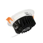 GLOBOSTAR® WATERA 60898 Χωνευτό Downlight Σποτ Panel Μπάνιου & WC LED 12W 1500lm 120° AC 220-240V Αδιάβροχο IP54 Ρυθμιζόμενο Λευκό CCT με Διακόπτη στο Σώμα 2700K/4500K/6000K Dimmable - Lumileds SMD Chip & TÜV SÜD Driver - Λευκό Ματ - Μ10.8 x Π10.8 x Υ3.2cm / Q9cm - 3 Χρόνια Εγγύηση - Image 3