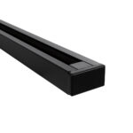GLOBOSTAR® EUROTRACK-1PH 60901 Μονοφασική Ράγα 2 Καλωδίων 1L+1N για Σύστημα Ράγας Eurotrack-1PH AC 220-240V IP20 - Μαύρο Ματ - Μ100 x Π3.6 x Υ2cm - Image 4