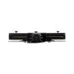 GloboStar® 2L-EUROTRACK 60909 Αντάπτορας +(Σταυρός) - Μονοφασικός 2 Καλωδίων για όλες τις Ράγες EUROTRACK AC 220-240V IP20 Μ10.7 x Π10.7 x Υ1.5cm - EUROTRACK® System 1L+1N - Θερμοπλαστικό - Μαύρο - 5 Χρόνια Εγγύηση - Image 5