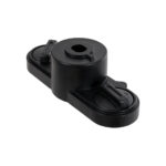 GloboStar® 2L-EUROTRACK 60911 Αντάπτορας Κρέμασης Φωτιστικού - Μονοφασικός 2 Καλωδίων για όλες τις Ράγες EUROTRACK AC 220-240V IP20 Μ10 x Π4 x Υ3.2cm - EUROTRACK® System 1L+1N - Θερμοπλαστικό - Μαύρο - 5 Χρόνια Εγγύηση - Image 3