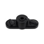 GloboStar® 2L-EUROTRACK 60911 Αντάπτορας Κρέμασης Φωτιστικού - Μονοφασικός 2 Καλωδίων για όλες τις Ράγες EUROTRACK AC 220-240V IP20 Μ10 x Π4 x Υ3.2cm - EUROTRACK® System 1L+1N - Θερμοπλαστικό - Μαύρο - 5 Χρόνια Εγγύηση - Image 4