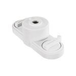 GloboStar® 2L-EUROTRACK 60912 Αντάπτορας Κρέμασης Φωτιστικού - Μονοφασικός 2 Καλωδίων για όλες τις Ράγες EUROTRACK AC 220-240V IP20 Μ10 x Π4 x Υ3.2cm - EUROTRACK® System 1L+1N - Θερμοπλαστικό - Λευκό - 5 Χρόνια Εγγύηση - Image 3