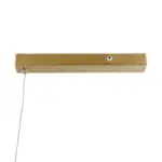 GLOBOSTAR® LINARIA 60923 Μοντέρνο Κρεμαστό Φωτιστικό Οροφής LED 36W 4150lm 180° AC 220-240V IP20 Ρυθμιζόμενο Λευκό CCT με Χειριστήριο από 2700K έως 6000K Dimmable - Lumileds SMD Chip - Χρυσό - Μ120 x Π2 x Υ10cm - 3 Χρόνια Εγγύηση - Image 5