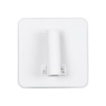GLOBOSTAR® LADY-S 60943 Μοντέρνο Φωτιστικό Τοίχου - Απλίκα Ξενοδοχείου Reading Light με Φορτιστή USB 3A LED 6W 600lm 36° & 360° AC 220-240V IP20 Φυσικό Λευκό 4500K - Bridgelux COB Chip & TÜV SÜD Driver - Λευκό Ματ - Μ15 x Π15 x Υ7cm - 3 Χρόνια Εγγύηση - Image 3