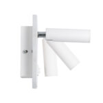 GLOBOSTAR® LADY-S 60943 Μοντέρνο Φωτιστικό Τοίχου - Απλίκα Ξενοδοχείου Reading Light με Φορτιστή USB 3A LED 6W 600lm 36° & 360° AC 220-240V IP20 Φυσικό Λευκό 4500K - Bridgelux COB Chip & TÜV SÜD Driver - Λευκό Ματ - Μ15 x Π15 x Υ7cm - 3 Χρόνια Εγγύηση - Image 4