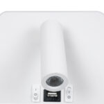 GLOBOSTAR® LADY-S 60943 Μοντέρνο Φωτιστικό Τοίχου - Απλίκα Ξενοδοχείου Reading Light με Φορτιστή USB 3A LED 6W 600lm 36° & 360° AC 220-240V IP20 Φυσικό Λευκό 4500K - Bridgelux COB Chip & TÜV SÜD Driver - Λευκό Ματ - Μ15 x Π15 x Υ7cm - 3 Χρόνια Εγγύηση - Image 6