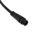 GLOBOSTAR® CONNECTOR 60955 2 Pin Καλώδιο/Επέκταση Ι 1 Μέτρου με Είσοδο 1 x Αρσενικό Βύσμα & Έξοδο 1 x Θηλυκό Βύσμα Αδιάβροχο IP68 - Μαύρο - Μ100 x Π1.5 x Υ1.5cm - Image 3