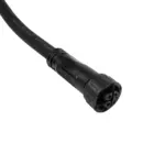 GLOBOSTAR® CONNECTOR 60957 5 Pin Καλώδιο/Επέκταση Τ 1 Μέτρου με Είσοδο 1 x Αρσενικό Βύσμα & Έξοδο 2 x Θηλυκά Βύσματα Αδιάβροχο IP68 - Μαύρο - Μ100 x Π52 x Υ2cm - Image 4