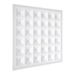 GLOBOSTAR® ZEUS 60968 Χωνευτό Panel Οροφής 60x60 με Anti Glare Reflector LED 48W 7440lm 120° CRI≥85Ra UGR<19 AC 220-240V IP20 Ψυχρό Λευκό 6000K - Lumileds SMD Chip & TÜV SÜD Driver - Λευκό Γαλακτερό - Μ60 x Π60 x Υ3.3cm / Q56 x 56cm - 5 Χρόνια Εγγύηση - Image 3