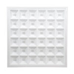 GLOBOSTAR® ZEUS 60968 Χωνευτό Panel Οροφής 60x60 με Anti Glare Reflector LED 48W 7440lm 120° CRI≥85Ra UGR<19 AC 220-240V IP20 Ψυχρό Λευκό 6000K - Lumileds SMD Chip & TÜV SÜD Driver - Λευκό Γαλακτερό - Μ60 x Π60 x Υ3.3cm / Q56 x 56cm - 5 Χρόνια Εγγύηση - Image 4