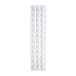 GLOBOSTAR® ZEUS 60973 Χωνευτό Panel Οροφής 120x30 με Anti Glare Reflector LED 48W 6960lm 120° CRI≥85Ra UGR<19 AC 220-240V IP20 Θερμό Λευκό 2700K - Lumileds SMD Chip & TÜV SÜD Driver - Λευκό Γαλακτερό - Μ120 x Π30 x Υ3.3cm / Q116 x 26cm - 5 Χρόνια Εγγύηση - Image 4