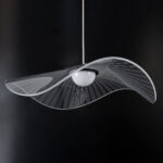 GLOBOSTAR® ACRYLICA 60975 Μοντέρνο Κρεμαστό Φωτιστικό Οροφής LED 20W 2240lm 360° AC 220-240V IP20 Ρυθμιζόμενο Λευκό CCT με On/Off 2700K/4500K/6000K - Lumileds SMD Chip - Διάφανο & Μαύρο Ματ - Μ60 x Π60 x Υ15cm - 3 Χρόνια Εγγύηση - Image 6