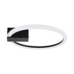 GLOBOSTAR® CINDERELLA 60976 Μοντέρνο Φωτιστικό Οροφής LED 16W 1792lm 360° AC 220-240V IP20 Ρυθμιζόμενο Λευκό CCT με On/Off 2700K/4500K/6000K - Lumileds SMD Chip - Μαύρο Ματ - Μ28.5 x Π28.5 x Υ5cm - 3 Χρόνια Εγγύηση - Image 3