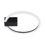 GLOBOSTAR® CINDERELLA 60976 Μοντέρνο Φωτιστικό Οροφής LED 16W 1792lm 360° AC 220-240V IP20 Ρυθμιζόμενο Λευκό CCT με On/Off 2700K/4500K/6000K - Lumileds SMD Chip - Μαύρο Ματ - Μ28.5 x Π28.5 x Υ5cm - 3 Χρόνια Εγγύηση - Image 6