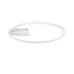 GLOBOSTAR® CINDERELLA 60981 Μοντέρνο Φωτιστικό Οροφής LED 30W 3360lm 360° AC 220-240V IP20 Ρυθμιζόμενο Λευκό CCT με Χειριστήριο από 2700K έως 6000K Dimmable - Lumileds SMD Chip - Λευκό Ματ - Μ50 x Π50 x Υ5cm - 3 Χρόνια Εγγύηση - Image 3