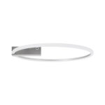 GLOBOSTAR® CINDERELLA 60983 Μοντέρνο Φωτιστικό Οροφής LED 30W 3360lm 360° AC 220-240V IP20 Ρυθμιζόμενο Λευκό CCT με Χειριστήριο από 2700K έως 6000K Dimmable - Lumileds SMD Chip - Νίκελ Βούρτσας - Μ50 x Π50 x Υ5cm - 3 Χρόνια Εγγύηση - Image 4