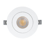 GLOBOSTAR® LEXIS JOINT 60991 Χωνευτό Κινούμενο Downlight Σποτ LED 7W 660lm 45° AC 220-240V Αδιάβροχο IP44 Θερμό Λευκό 2700K - Bridgelux SMD Chip & TÜV SÜD Driver - Λευκό Ματ - Μ12 x Π12 x Υ3.1cm / Q9cm - 5 Χρόνια Εγγύηση - Image 6
