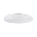 GLOBOSTAR® EMERGANO 60993 Φωτιστικό Πλαφονιέρα Οροφής με Ενσωματωμένο Σύστημα Emergency Li-ion 3450mAh/12.8Wh με Αυτονομία 3hrs LED 30W 3750lm 120° AC 220-240V Αδιάβροχο IP54 Φυσικό Λευκό 4500K - Lumileds SMD Chip - Λευκό Γαλακτερό - Μ38 x Π38 x Υ5.3cm - 3 Χρόνια Εγγύηση - Image 4
