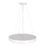 GLOBOSTAR® CASPER 61018 Μοντέρνο Κρεμαστό Φωτιστικό Οροφής LED 76W 8372lm 120° AC 220-240V IP20 Ρυθμιζόμενο Λευκό CCT με Χειριστήριο από 2700K έως 6000K Dimmable - Lumileds SMD Chip - Λευκό Ματ - Μ45 x Π45 x Υ5.5cm - 3 Χρόνια Εγγύηση - Image 6