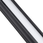 GLOBOSTAR® OFFICE 61024 Μοντέρνο Γραμμικό Επεκτεινόμενο Φωτιστικό Οροφής LED 18W 2200lm 120° AC 220-240V IP20 Φυσικό Λευκό 4500K - Lumileds SMD Chip - Μαύρο Ματ - Μ120 x Π2 x Υ4cm - 3 Χρόνια Εγγύηση - Image 5