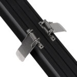 GLOBOSTAR® LUCA 61032 Μοντέρνο Φωτιστικό Οροφής LED 54W 6500lm 120° AC 220-240V IP20 Ρυθμιζόμενο Λευκό CCT με Χειριστήριο από 2700K έως 6000K Dimmable - Lumileds SMD Chip - Μαύρο Ματ - Μ121.5 x Π5 x Υ4cm - 3 Χρόνια Εγγύηση - Image 6