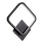 GLOBOSTAR® LENA 61079 Μοντέρνο Φωτιστικό Τοίχου - Απλίκα LED 12W 1440lm 300° AC 220-240V IP20 Ρυθμιζόμενο Λευκό CCT με On/Off 2700K/4500K/6000K - Lumileds SMD Chip - Μαύρο Ματ - Μ25 x Π5.5 x Υ29.5cm - 3 Χρόνια Εγγύηση - Image 3