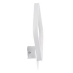 GLOBOSTAR® LENA 61080 Μοντέρνο Φωτιστικό Τοίχου - Απλίκα LED 12W 1440lm 300° AC 220-240V IP20 Ρυθμιζόμενο Λευκό CCT με On/Off 2700K/4500K/6000K - Lumileds SMD Chip - Λευκό Ματ - Μ25 x Π5.5 x Υ29.5cm - 3 Χρόνια Εγγύηση - Image 5