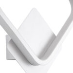GLOBOSTAR® LENA 61080 Μοντέρνο Φωτιστικό Τοίχου - Απλίκα LED 12W 1440lm 300° AC 220-240V IP20 Ρυθμιζόμενο Λευκό CCT με On/Off 2700K/4500K/6000K - Lumileds SMD Chip - Λευκό Ματ - Μ25 x Π5.5 x Υ29.5cm - 3 Χρόνια Εγγύηση - Image 6