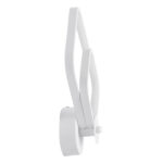 GLOBOSTAR® ANNA 61086 Μοντέρνο Φωτιστικό Τοίχου - Απλίκα LED 15W 1800lm 300° AC 220-240V IP20 Ρυθμιζόμενο Λευκό CCT με On/Off 2700K/4500K/6000K - Lumileds SMD Chip - Λευκό Ματ - Μ25 x Π8 x Υ30cm - 3 Χρόνια Εγγύηση - Image 5