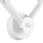 GLOBOSTAR® ANNA 61086 Μοντέρνο Φωτιστικό Τοίχου - Απλίκα LED 15W 1800lm 300° AC 220-240V IP20 Ρυθμιζόμενο Λευκό CCT με On/Off 2700K/4500K/6000K - Lumileds SMD Chip - Λευκό Ματ - Μ25 x Π8 x Υ30cm - 3 Χρόνια Εγγύηση - Image 6