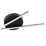 GLOBOSTAR® DRACO 61091 Μοντέρνο Φωτιστικό Οροφής LED 36W 4428lm 120° AC 220-240V IP20 Ρυθμιζόμενο Λευκό CCT με Χειριστήριο από 2700K έως 6000K Dimmable - Lumileds SMD Chip - Μαύρο Ματ - Μ50 x Π50 x Υ6cm - 3 Χρόνια Εγγύηση - Image 3