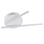 GLOBOSTAR® DRACO 61092 Μοντέρνο Φωτιστικό Οροφής LED 36W 4428lm 120° AC 220-240V IP20 Ρυθμιζόμενο Λευκό CCT με Χειριστήριο από 2700K έως 6000K Dimmable - Lumileds SMD Chip - Λευκό Ματ - Μ50 x Π50 x Υ6cm - 3 Χρόνια Εγγύηση - Image 3