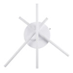 GLOBOSTAR® DRACO 61094 Μοντέρνο Φωτιστικό Οροφής LED 45W 5535lm 120° AC 220-240V IP20 Ρυθμιζόμενο Λευκό CCT με Χειριστήριο από 2700K έως 6000K Dimmable - Lumileds SMD Chip - Λευκό Ματ - Μ50 x Π50 x Υ11cm - 3 Χρόνια Εγγύηση - Image 5