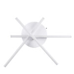 GLOBOSTAR® DRACO 61094 Μοντέρνο Φωτιστικό Οροφής LED 45W 5535lm 120° AC 220-240V IP20 Ρυθμιζόμενο Λευκό CCT με Χειριστήριο από 2700K έως 6000K Dimmable - Lumileds SMD Chip - Λευκό Ματ - Μ50 x Π50 x Υ11cm - 3 Χρόνια Εγγύηση - Image 6