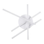 GLOBOSTAR® DRACO 61096 Μοντέρνο Φωτιστικό Οροφής LED 60W 7380lm 120° AC 220-240V IP20 Ρυθμιζόμενο Λευκό CCT με Χειριστήριο από 2700K έως 6000K Dimmable - Lumileds SMD Chip - Λευκό Ματ - Μ60 x Π60 x Υ11cm - 3 Χρόνια Εγγύηση - Image 6