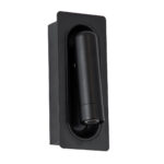 GLOBOSTAR® MANHATTAN 61097 Μοντέρνο Φωτιστικό Τοίχου - Απλίκα Ξενοδοχείου Reading Light LED 3W 405lm 36° AC 220-240V IP20 Φυσικό Λευκό 4500K - Bridgelux COB Chip & TÜV SÜD Driver - Μαύρο - Μ7 x Π7 x Υ17cm - 3 Χρόνια Εγγύηση - Image 3