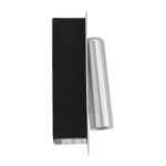 GLOBOSTAR® MANHATTAN 61099 Μοντέρνο Φωτιστικό Τοίχου - Απλίκα Ξενοδοχείου Reading Light LED 3W 405lm 36° AC 220-240V IP20 Φυσικό Λευκό 4500K - Bridgelux COB Chip & TÜV SÜD Driver - Νίκελ Βούρτσας - Μ7 x Π7 x Υ17cm - 3 Χρόνια Εγγύηση - Image 5