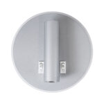 GLOBOSTAR® JERSEY 61103 Μοντέρνο Φωτιστικό Τοίχου - Απλίκα Ξενοδοχείου Reading Light με Φορτιστή USB 3A LED 10W 1380lm 36° & 360° AC 220-240V IP20 Φυσικό Λευκό 4500K - Bridgelux SMD Chip & TÜV SÜD Driver - Νίκελ Βούρτσας - Μ14.5 x Π14.5 x Υ6cm - 3 Χρόνια Εγγύηση - Image 4