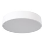 GLOBOSTAR® BURTON 61201-S Μοντέρνο Φωτιστικό Οροφής LED 67W 7370lm 120° AC 220-240V IP20 Ρυθμιζόμενο Λευκό CCT με Χειριστήριο από 2700K έως 6000K Dimmable - Lumileds SMD Chip - Λευκό Ματ - Μ40 x Π40 x Υ8cm - 3 Χρόνια Εγγύηση - Image 3