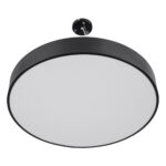 GLOBOSTAR® BURTON 61202 Μοντέρνο Κρεμαστό Φωτιστικό Οροφής LED 75W 8625lm 120° AC 220-240V IP20 Ρυθμιζόμενο Λευκό CCT με Χειριστήριο από 2700K έως 6000K Dimmable - Lumileds SMD Chip - Μαύρο Ματ - Μ60 x Π60 x Υ8cm - 3 Χρόνια Εγγύηση - Image 6