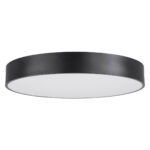 GLOBOSTAR® BURTON 61202-S Μοντέρνο Φωτιστικό Οροφής LED 75W 8625lm 120° AC 220-240V IP20 Ρυθμιζόμενο Λευκό CCT με Χειριστήριο από 2700K έως 6000K Dimmable - Lumileds SMD Chip - Μαύρο Ματ - Μ60 x Π60 x Υ8cm - 3 Χρόνια Εγγύηση - Image 6