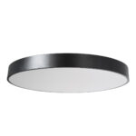GLOBOSTAR® BURTON 61204-S Μοντέρνο Φωτιστικό Οροφής LED 100W 11020lm 120° AC 220-240V IP20 Ρυθμιζόμενο Λευκό CCT με Χειριστήριο από 2700K έως 6000K Dimmable - Lumileds SMD Chip - Μαύρο Ματ - Μ80 x Π80 x Υ8cm - 3 Χρόνια Εγγύηση - Image 6