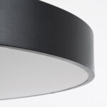 GLOBOSTAR® BURTON 61204 Μοντέρνο Κρεμαστό Φωτιστικό Οροφής LED 100W 11020lm 120° AC 220-240V IP20 Ρυθμιζόμενο Λευκό CCT με Χειριστήριο από 2700K έως 6000K Dimmable - Lumileds SMD Chip - Μαύρο Ματ - Μ80 x Π80 x Υ8cm - 3 Χρόνια Εγγύηση - Image 6