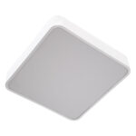 GLOBOSTAR® KAMALA 61207-S Μοντέρνο Φωτιστικό Οροφής LED 67W 7370lm 120° AC 220-240V IP20 Ρυθμιζόμενο Λευκό CCT με Χειριστήριο από 2700K έως 6000K Dimmable - Lumileds SMD Chip - Λευκό Ματ - Μ40 x Π40 x Υ8cm - 3 Χρόνια Εγγύηση - Image 5