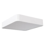 GLOBOSTAR® KAMALA 61207-S Μοντέρνο Φωτιστικό Οροφής LED 67W 7370lm 120° AC 220-240V IP20 Ρυθμιζόμενο Λευκό CCT με Χειριστήριο από 2700K έως 6000K Dimmable - Lumileds SMD Chip - Λευκό Ματ - Μ40 x Π40 x Υ8cm - 3 Χρόνια Εγγύηση - Image 6
